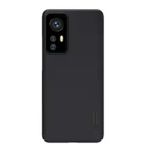 Противоударный чехол бампер Nillkin Super Frosted Shield для Xiaomi 12 / 12S / 12X Black (Черный)