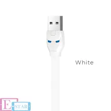 Кабель для заряджання та передачі даних Hoco U14 Steel Man 2in1 Lightning Micro USB White (Білий)