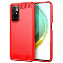 Протиударний чохол бампер для Infinix Zero X Pro iPaky Carbon Fiber Red (Червоний) Протиударний чохол бампер для Infinix Zero X Pro iPaky Carbon Fiber Red (Червоний)
