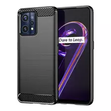 Противоударный чехол бампер для Realme 9 5G / 9 Pro iPaky Carbon Fiber Black (Черный) Противоударный чехол бампер для Realme 9 5G / 9 Pro iPaky Carbon Fiber Black (Черный)