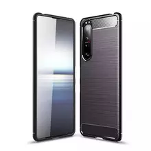 Протиударний чохол бампер для Sony Xperia 5 IV iPaky Carbon Fiber Grey (Сірий) Протиударний чохол бампер для Sony Xperia 5 IV iPaky Carbon Fiber Grey (Сірий)
