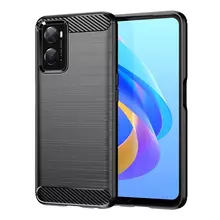 Противоударный чехол бампер для Vivo Y02s iPaky Carbon Fiber Black (Черный) Противоударный чехол бампер для Vivo Y02s iPaky Carbon Fiber Black (Черный)