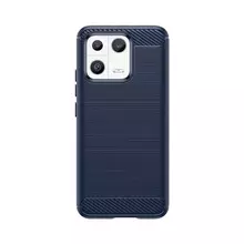 Протиударний чохол бампер для Xiaomi 13 Pro iPaky Carbon Fiber Blue (Синій) Протиударний чохол бампер для Xiaomi 13 Pro iPaky Carbon Fiber Blue (Синій)