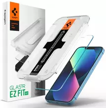 Захисне скло Spigen Screen Protector EZ FIT GLAS.tR (з трафаретом для поклейки) для iPhone 13 Pro Max / 14 Plus Transparent (Прозорий) AGL03722