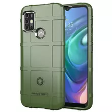 Противоударный чехол бампер для Motorola Moto G51 5G Anomaly Rugged Shield Green (Зеленый)