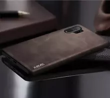 Чохол бампер для Samsung Galaxy A70 X-Level Leather Bumper Coffee (Кавовий) Чохол бампер для Samsung Galaxy A70 X-Level Leather Bumper Coffee (Кавовий)