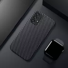 Ультратонкий чехол бампер для Motorola Moto G72 Anomaly PC Carbon Black (Черный)