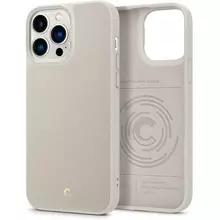 Премиальный чехол бампер Cyrill Leather Brick для iPhone 14 Pro Max Cream (Кремовый) Премиальный чехол бампер Cyrill Leather Brick для iPhone 14 Pro Max Cream (Кремовый)