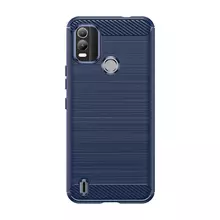 Протиударний чохол бампер для Motorola Moto E13 iPaky Carbon Fiber Blue (Синій) Протиударний чохол бампер для Motorola Moto E13 iPaky Carbon Fiber Blue (Синій)
