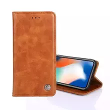 Чехол книжка для Xiaomi Poco F5 / Redmi Note 12 Turbo idools Retro Brown (Коричневый) Чехол книжка для Xiaomi Poco F5 / Redmi Note 12 Turbo idools Retro Brown (Коричневый)