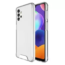 Чехол бампер для Samsung Galaxy A04s / Galaxy A13 5G / Galaxy A13 / Galaxy A32 5G / Galaxy M32 5G Anomaly Liquid Crystal Transparent (Прозрачный)