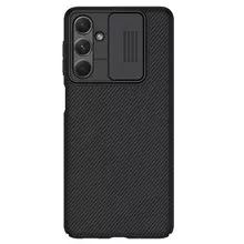 Противоударный чехол бампер Nillkin CamShield (шторка на камеру) для Samsung Galaxy M54 / F54 Black (Черный)