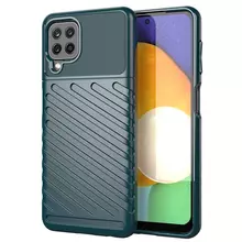 Противоударный чехол бампер для Samsung Galaxy A22 / Galaxy M32 / Galaxy M22 Anomaly Thunder Green (Зеленый)