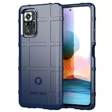 Противоударный чехол бампер для Xiaomi Poco M5s / Redmi Note 10 / Redmi Note 10S Anomaly Rugged Shield Blue (Синий) Противоударный чехол бампер для Xiaomi Poco M5s / Redmi Note 10 / Redmi Note 10S Anomaly Rugged Shield Blue (Синий)