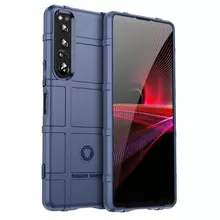 Противоударный чехол бампер для Sony Xperia 10 IV Anomaly Rugged Shield Blue (Синий) Противоударный чехол бампер для Sony Xperia 10 IV Anomaly Rugged Shield Blue (Синий)