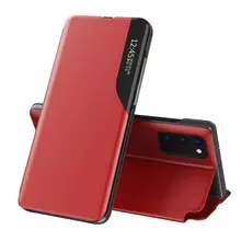 Интерактивная чехол книжка для Xiaomi Poco F5 / Redmi Note 12 Turbo Anomaly Smart View Flip Red (Красный) Интерактивная чехол книжка для Xiaomi Poco F5 / Redmi Note 12 Turbo Anomaly Smart View Flip Red (Красный)