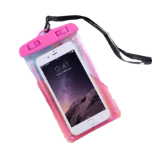 Універсальний водонепроникний чохол для плавання, що світиться Floveme Luminous Waterproof Bag Rose Red (Малиновий)