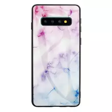 Чехол бампер для Samsung Galaxy S10 Anomaly Cosmo Purple / Blue (Пурпурный / Синий)