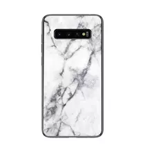 Чехол бампер для Samsung Galaxy S10 Anomaly Cosmo White (Белый)