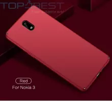 Ультратонкий чохол бампер для Nokia 3 Anomaly Matte Red (Червоний) Ультратонкий чохол бампер для Nokia 3 Anomaly Matte Red (Червоний)