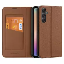 Чехол книжка для Samsung Galaxy A54 Dux Ducis Skin X2 Magnetic Folio Brown (Коричневый)