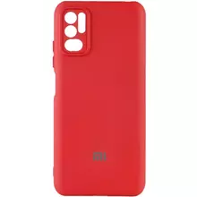 Протиударний чохол бампер Epik Silicone Cover My Color Full Camera (A) для Xiaomi Redmi Note 10 5G / Poco M3 Pro Red (Червоний)