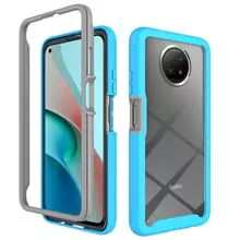 Протиударний чохол бампер для Huawei Honor Magic5 Lite 5G / X9a Anomaly Hybrid 360 Sky Blue / Grey (Небесно Синій / Сірий)