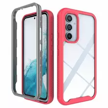 Протиударний чохол бампер для Samsung Galaxy A15 Anomaly Hybrid 360 Pink / Grey (Рожевий / Сірий) Протиударний чохол бампер для Samsung Galaxy A15 Anomaly Hybrid 360 Pink / Grey (Рожевий / Сірий)