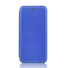 Чохол книжка для Motorola Edge 40 Pro Anomaly Carbon Book Blue (Синій) Чохол книжка для Motorola Edge 40 Pro Anomaly Carbon Book Blue (Синій)