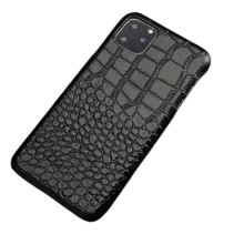 Чохол бампер для Xiaomi Poco X6 Pro Anomaly Crocodile Style Black (Чорний) Чохол бампер для Xiaomi Poco X6 Pro Anomaly Crocodile Style Black (Чорний)