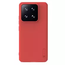 Протиударний чохол бампер Nillkin Super Frosted Shield Pro для Xiaomi 14 Red (Червоний) Протиударний чохол бампер Nillkin Super Frosted Shield Pro для Xiaomi 14 Red (Червоний)