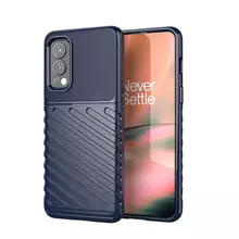 Протиударний чохол бампер для Oppo A78 4G Anomaly Thunder Blue (Синій) Протиударний чохол бампер для Oppo A78 4G Anomaly Thunder Blue (Синій)