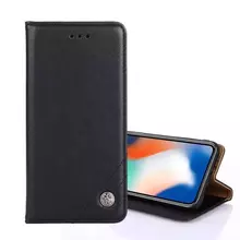 Чехол книжка для Xiaomi Redmi Note 13 Pro idools Retro Black (Черный) Чехол книжка для Xiaomi Redmi Note 13 Pro idools Retro Black (Черный)
