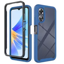Протиударний чохол бампер для Samsung Galaxy A05 Anomaly Hybrid 360 Black / Blue (Чорний / Синій) Протиударний чохол бампер для Samsung Galaxy A05 Anomaly Hybrid 360 Black / Blue (Чорний / Синій)