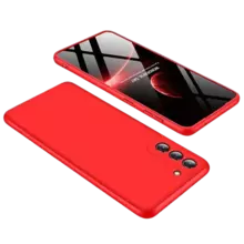 Ультратонкий чехол бампер для Samsung Galaxy S24 Ultra GKK Dual Armor Red (Красный) 