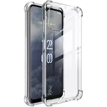 Противоударный чехол бампер для Xiaomi Poco F6 Pro Imak Shock Transparent (Прозрачный) 