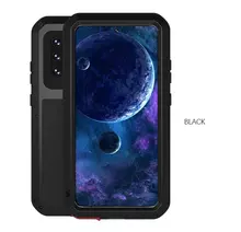 Протиударний чохол бампер для Samsung Galaxy S24 Ultra Love Mei PowerFull Black (Чорний) Протиударний чохол бампер для Samsung Galaxy S24 Ultra Love Mei PowerFull Black (Чорний)