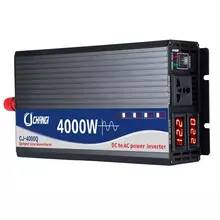 Автомобільний інвертор перетворювач напруги CJ CHANGI CJ-4000Q Dual Voltage Display 4000W 12V-220V Black (Чорний) Автомобільний інвертор перетворювач напруги CJ CHANGI CJ-4000Q Dual Voltage Display 4000W 12V-220V Black (Чорний)