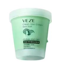 Скраб для кожи головы и волос Veze Clean Hair Cream Sea Salt с морской солью, 250 г