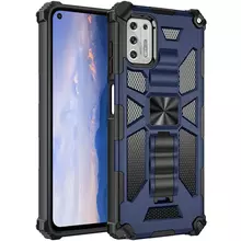 Протиударний чохол бампер для Samsung Galaxy A25 Anomaly Hybrid Armor (вбудована підставка) Blue (Синій) Протиударний чохол бампер для Samsung Galaxy A25 Anomaly Hybrid Armor (вбудована підставка) Blue (Синій)