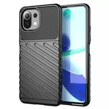 Протиударний чохол бампер для Realme GT 6T Anomaly Thunder Black (Чорний)