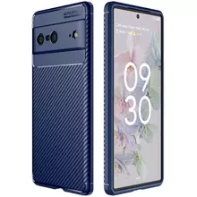 Противоударный чехол бампер для Google Pixel 8a Ipaky Lasy Blue (Синий)