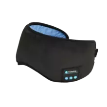Маска для сна с Bluetooth-наушниками и микрофоном, черный