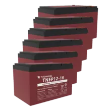 Тяговий акумулятор 72V 16Ah свинцево-кислотний TIANNENG TNEP12-16 (6 шт.)