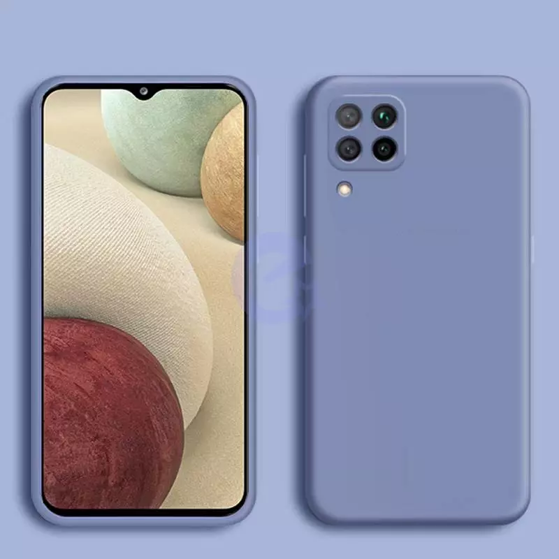 Чехол бампер для Samsung Galaxy A22 Anomaly Silicone Light Green (Светло Зеленый)