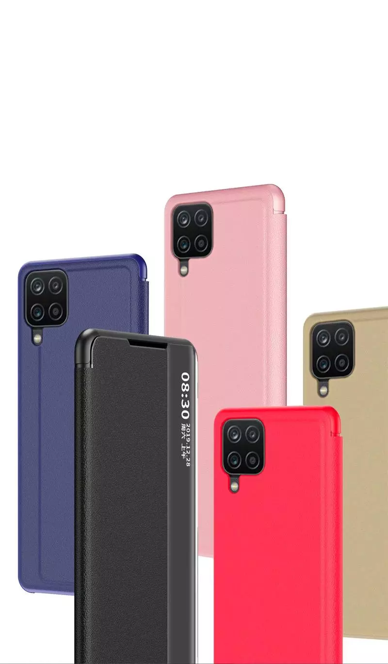 Чехол книжка для Samsung Galaxy A22 Anomaly Smart Window Black (Черный) Чехол книжка для Samsung Galaxy A22 Anomaly Smart Window Black (Черный)