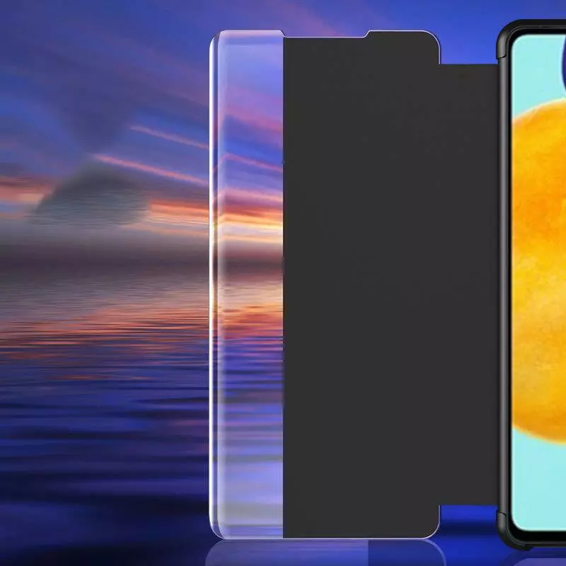 Чехол книжка для Xiaomi Mi 11 Lite Anomaly Smart Window Gold (Золотой) Чехол книжка для Xiaomi Mi 11 Lite Anomaly Smart Window Gold (Золотой)