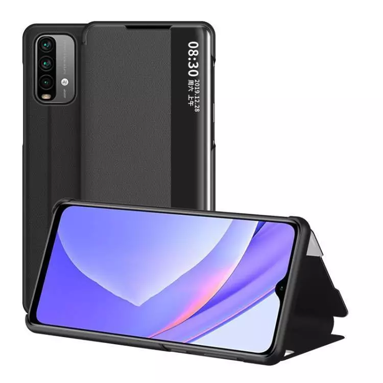 Чехол книжка для Xiaomi Mi 11 Lite Anomaly Smart Window Black (Черный)