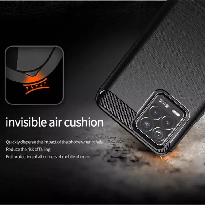 Чехол бампер для Oppo A54 iPaky Carbon Fiber Gray (Серый) Чехол бампер для Oppo A54 iPaky Carbon Fiber Gray (Серый)