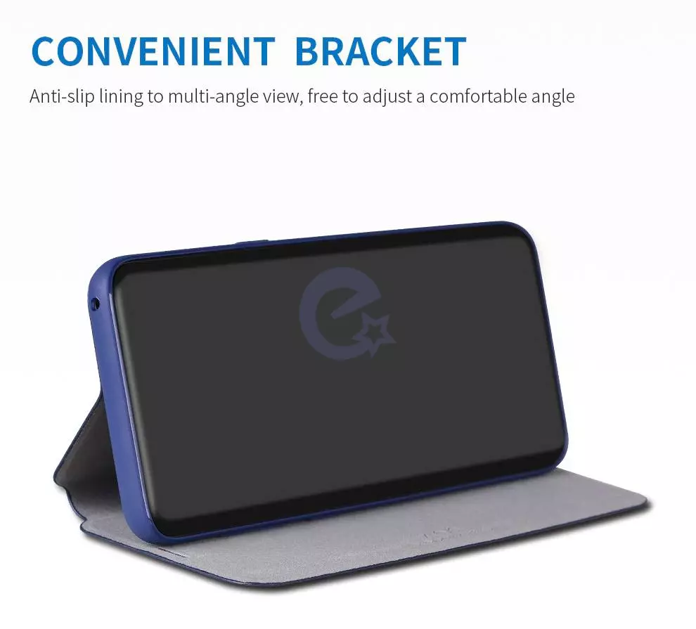 Чехол книжка для Xiaomi Poco F3 X-Level Leather Book Black (Черный)